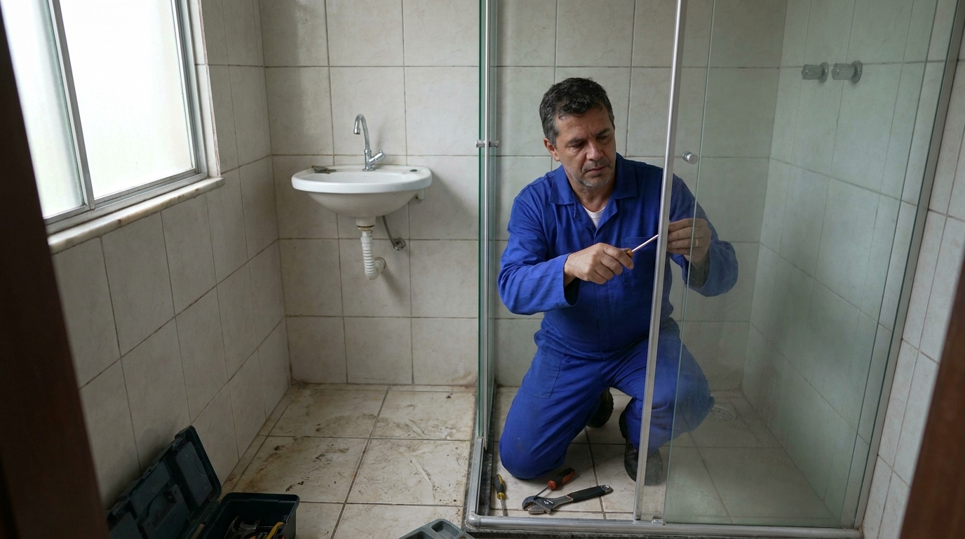 Troca de Roldanas e Trilhos em Lajeado‑RS